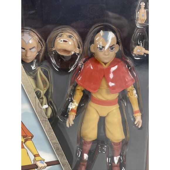 New BST AXN AVATAR THE LAST AIRBENDER AANG Action Figure Toy Anime Collectible - Picture 2 of 3